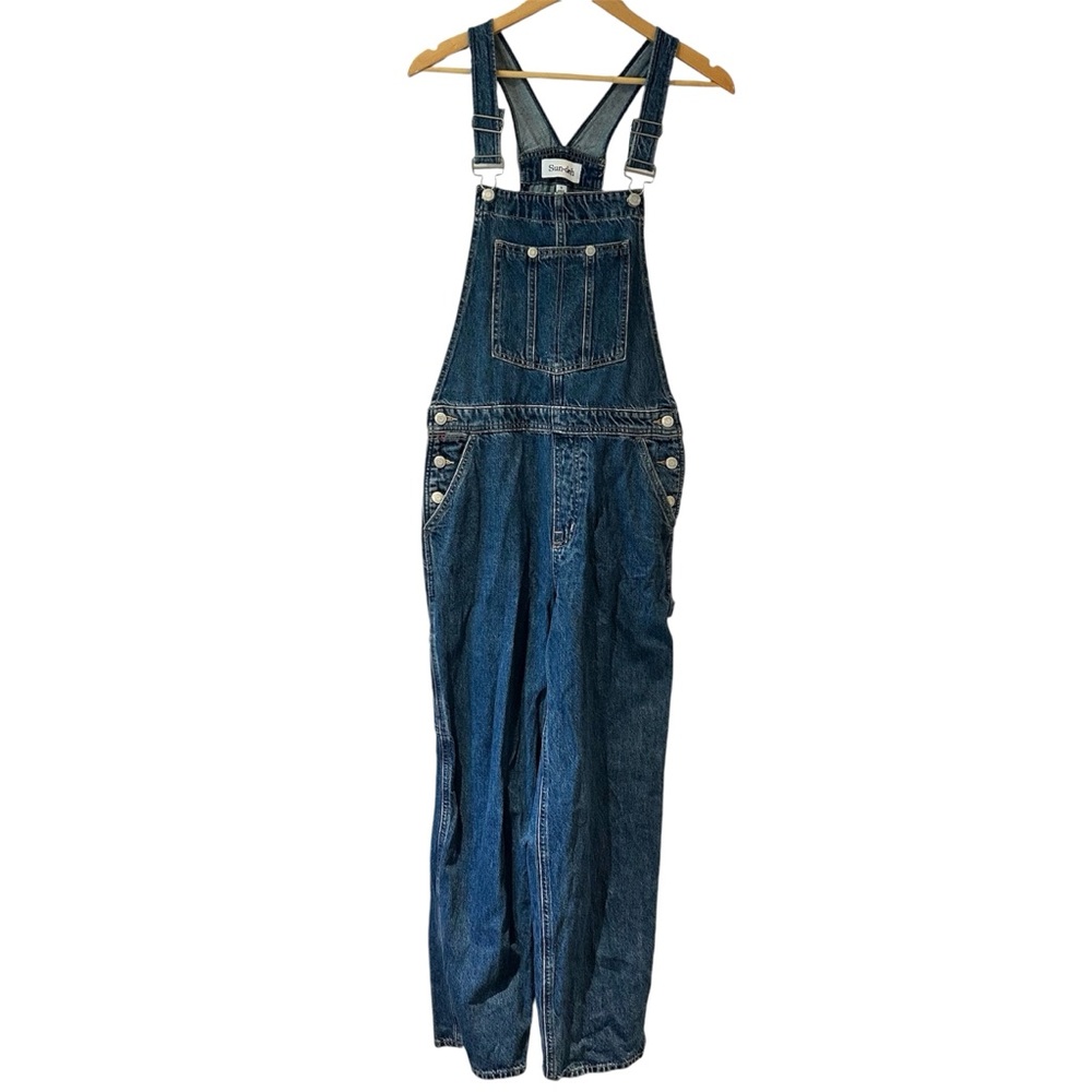 ARITZIA Sun-Deh Denim Overalls Size Small Utility Medium‎ Wash Jean